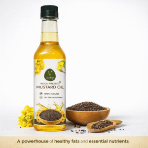 wood pressed mustard oil (1l)