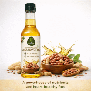 wood pressed groundnut oil (1l)
